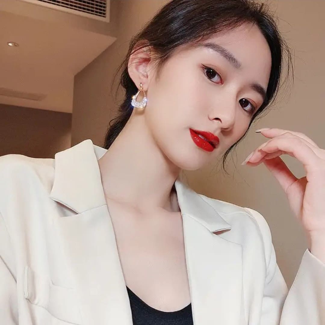 Pearl Beaded Korean Earrings