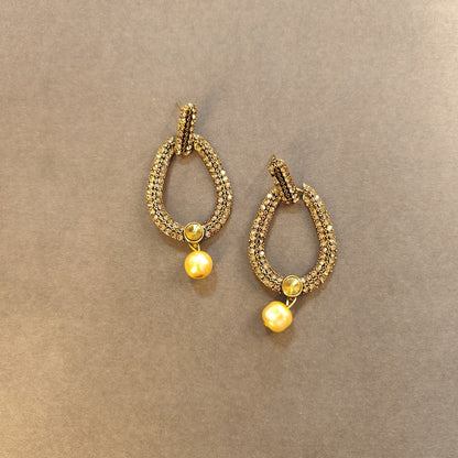 Luna Arc Kundan Earrings