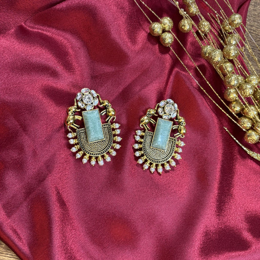 Mughal Vibe Partywear Earrings