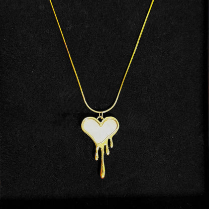 Melted Heart Pendant