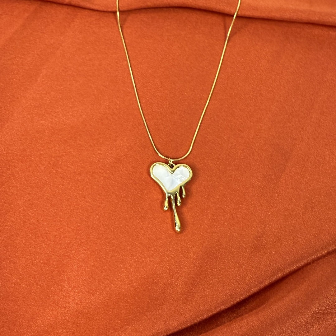 Melted Heart Pendant